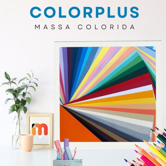 Papel Color Plus 180g A4 210x297mm Mix de Cores Marpax 50fls