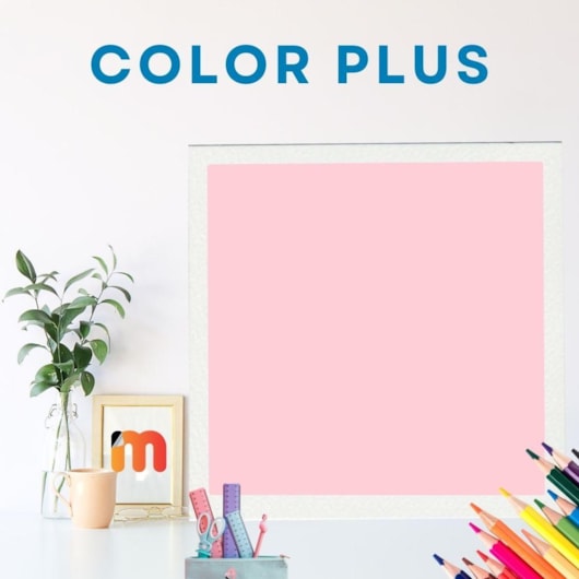 Papel Color Plus 180g A4 210x297mm Rosa Marpax 50un