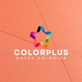 Papel Color Plus 180g A4 Coral Costa Rica Marpax com 25fls