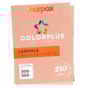 Papel Color Plus 240g 305x305mm Laranja Costa do Marfim Marpax 25fls