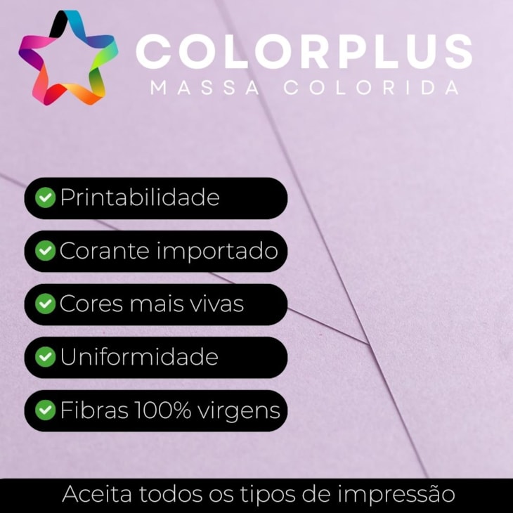 Papel Color Plus 240g 480x660mm Framboesa Sri Lanka Marpax 10fls