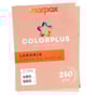 Papel Color Plus 240g 480x660mm Laranja Costa do Marfim Marpax 10fls