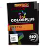 Papel Color Plus 240g 66x96cm Preto Los Angeles Marpax 5fls