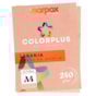 Papel Color Plus 240g A4 210x297mm Laranja Costa do Marfim Marpax 25fls