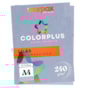 Papel Color Plus 240g A4 210x297mm Lilás São Francisco Marpax 25fls