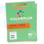Papel Color Plus 80g 305x305mm Verde Limão Buenos Aires Marpax 50fls