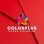Papel Color Plus 80g 305x305mm Vermelho Tóquio Marpax 50fls
