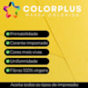 Papel Color Plus 80g 66x96cm Amarelo Rio de Janeiro Marpax 5fls