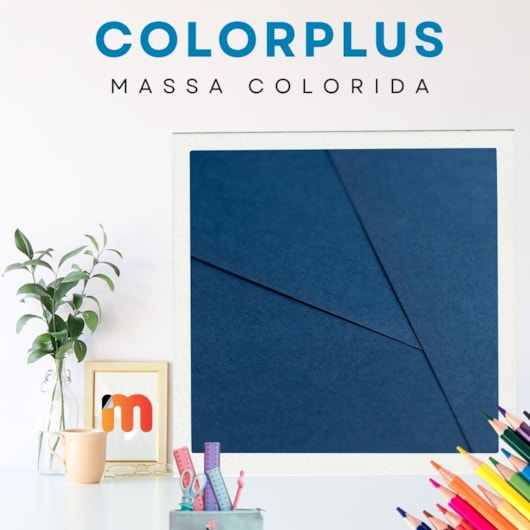 Papel Color Plus 80g 66x96cm Azul Porto Seguro Marpax 5fls