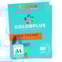 Papel Color Plus 80g A4 210x297mm Verde Tiffany Aruba Marpax 50fls