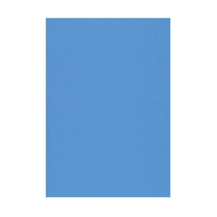 Papel Color Plus Azul Royal A4 210x297mm 180g Romitec 25Fls