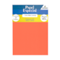 Papel Color Plus Laranja A4 210x297mm 180g Romitec 25Fls