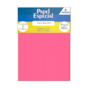 Papel Color Plus Pink A4 210x297mm 180g Romitec 25Fls
