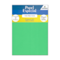 Papel Color Plus Verde A4 210x297mm 120g Romitec 25Fls