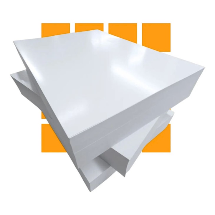 Papel Couchê Brilho 90g A5 148x210mm Marpax 100 fls