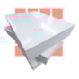 Papel Couchê Brilho 90g A5 148x210mm Marpax 100 fls