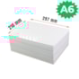 Papel Couchê Brilho 90g A6 105x148mm Marpax 200 fls