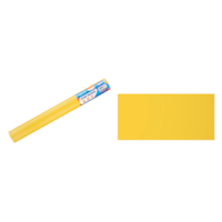 Papel de Parede Amarelo Adesivo 80mic 45cmx10 metros