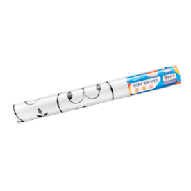 Papel de Parede Flores Preta Adesivo 80mic 45cmx10 metros