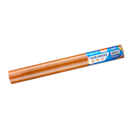 Papel de Parede Madeira Carvalho Adesivo 80mic 45cmx10metros