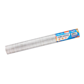 Papel de Parede Madeira Cinza Adesivo 80mic 45cmx10 metros