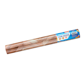Papel de Parede Madeira Zig Zag Adesivo 80mic 45cmx10 metros