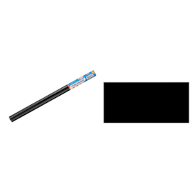 Papel de Parede Preto Adesivo 80mic 45cmx1,5 metros