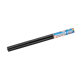 Papel de Parede Preto Adesivo 80mic 45cmx1,5 metros