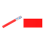 Papel de Parede Vermelho Adesivo 80mic 45cmx25 metros