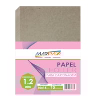 Papel Holler para Cartonagem 1,2mm 10x15cm Marpax com 10un