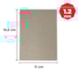 Papel Holler para cartonagem 1,2mm 11x15,5cm Marpax 10un