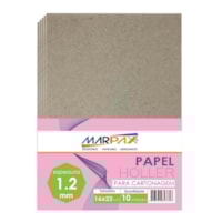 Papel Holler para Cartonagem 1,2mm 16x22cm Marpax com 10un