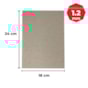 Papel Holler para cartonagem 1,2mm 18x24cm Marpax 10un