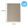 Papel Holler para cartonagem 1,65mm 11x15,5cm Marpax 10un