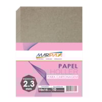 Papel Holler para Cartonagem 2,3mm 10x15cm Marpax com 10un