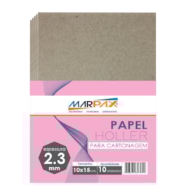 Papel Holler para Cartonagem 2,3mm 10x15cm Marpax com 10un