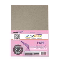 Papel Holler para Cartonagem 2,3mm 11,5X21,5cm Marpax 10un