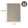 Papel Holler para cartonagem 2,3mm 11x15,5cm Marpax 10un