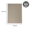 Papel Holler para cartonagem 2,3mm 18x24cm Marpax 10un