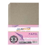 Papel Holler para Cartonagem 2,3mm 26x34cm Marpax com 10un