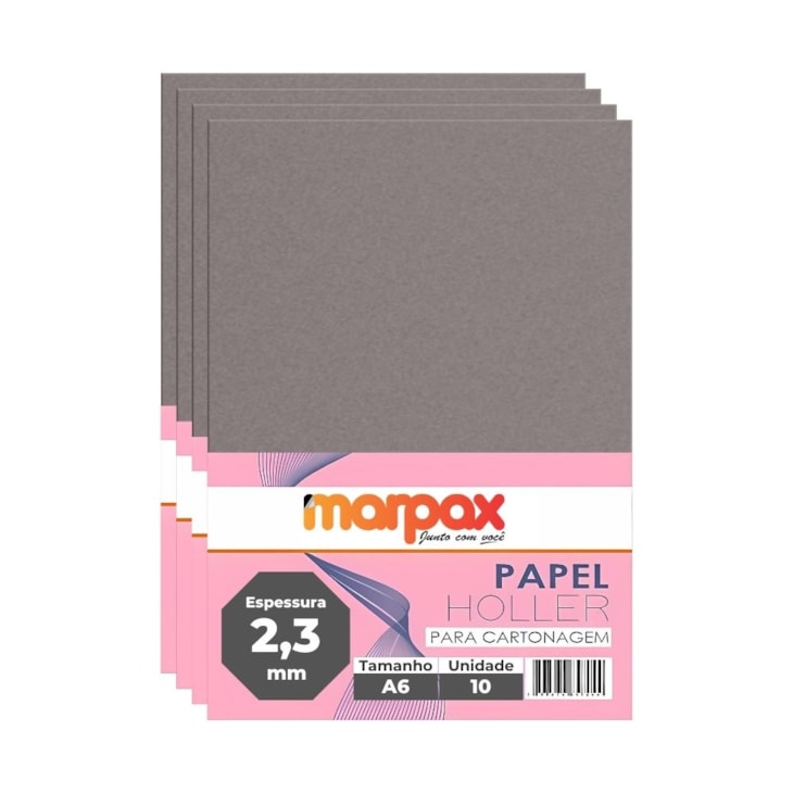Papel Holler para Cartonagem A6 105x148mm 2,3mm Marpax 10un