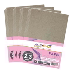 Papel Holler para cartonagem Marpax 2,3mm A4 210x297mm 100un