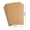 Papel Kraft 66x96cm 240g Alta Qualidade Marpax 10 folhas