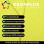 Papel Neon Plus 240g 66x96cm Amarelo Marpax 5fls
