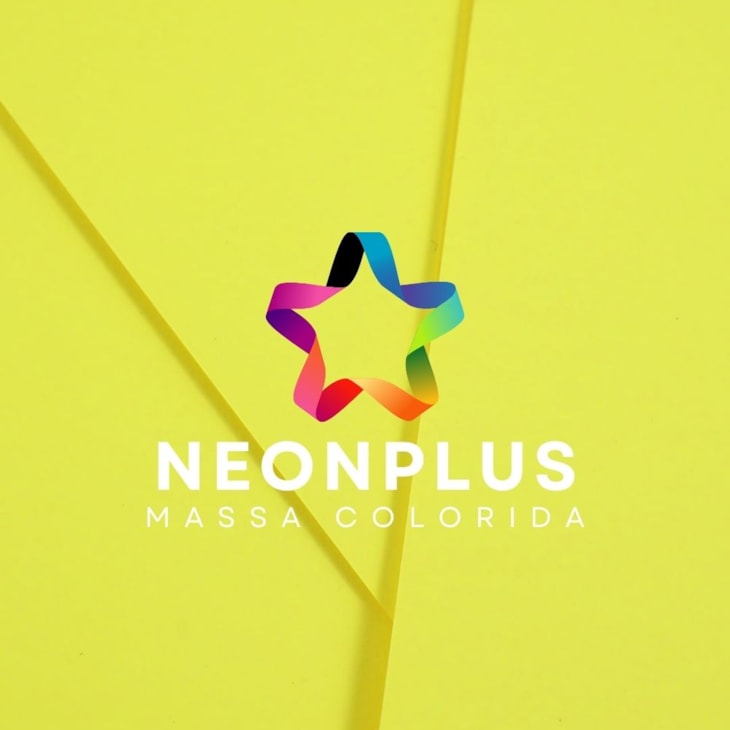 Papel Neon Plus 240g 66x96cm Amarelo Marpax 5fls