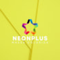 Papel Neon Plus 240g 66x96cm Amarelo Marpax 5fls