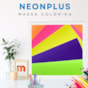 Papel Neon Plus 240g 66x96cm Mix de Cores Marpax 5 fls
