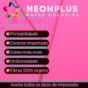 Papel Neon Plus 240g 66x96cm Rosa Marpax 5fls