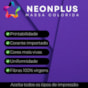 Papel Neon Plus 240g 66x96cm Roxo Marpax 5fls