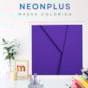 Papel Neon Plus 240g 66x96cm Roxo Marpax 5fls